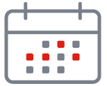 icono decorativo calendar
