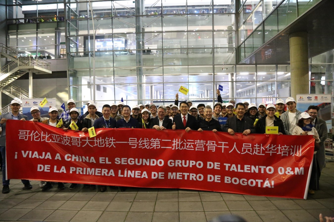 Estudiantes que viajarán a Chinca