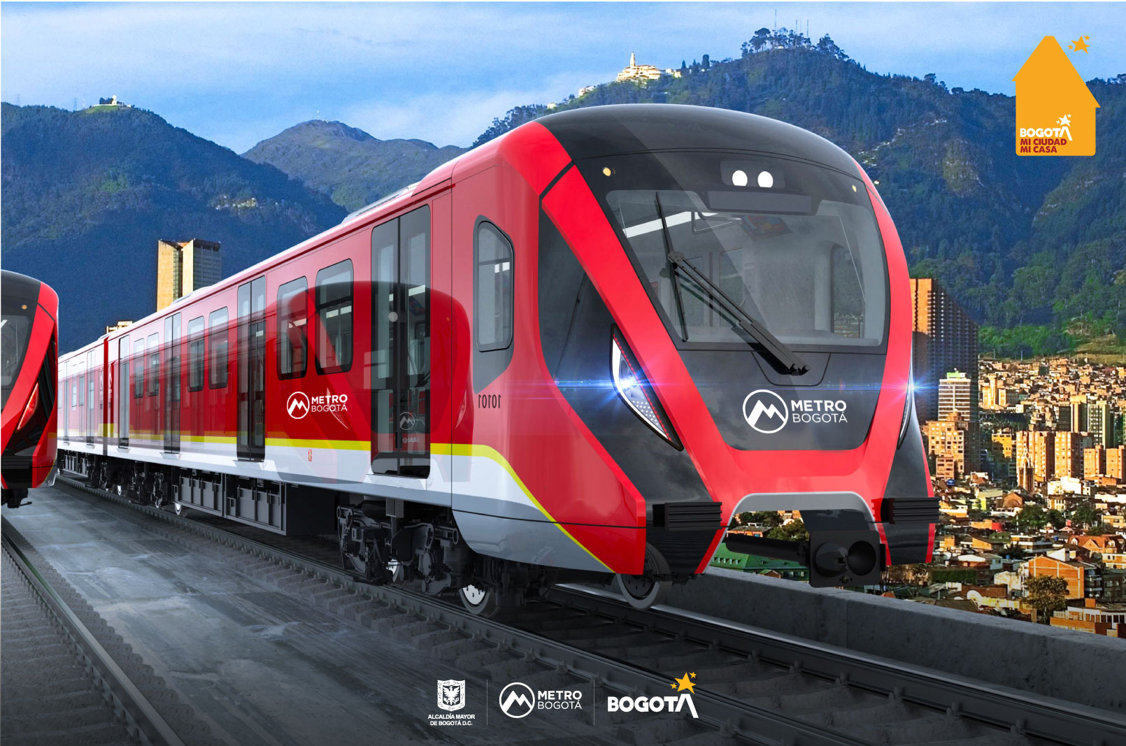 Tren rojo del Metro 