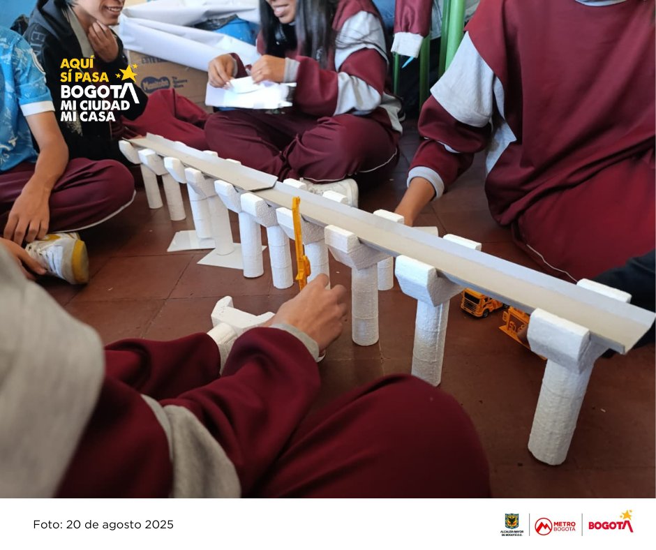 Taller &ldquo;Cuidemos nuestro proyecto Metro&rdquo; en el Colegio Eduardo Santos