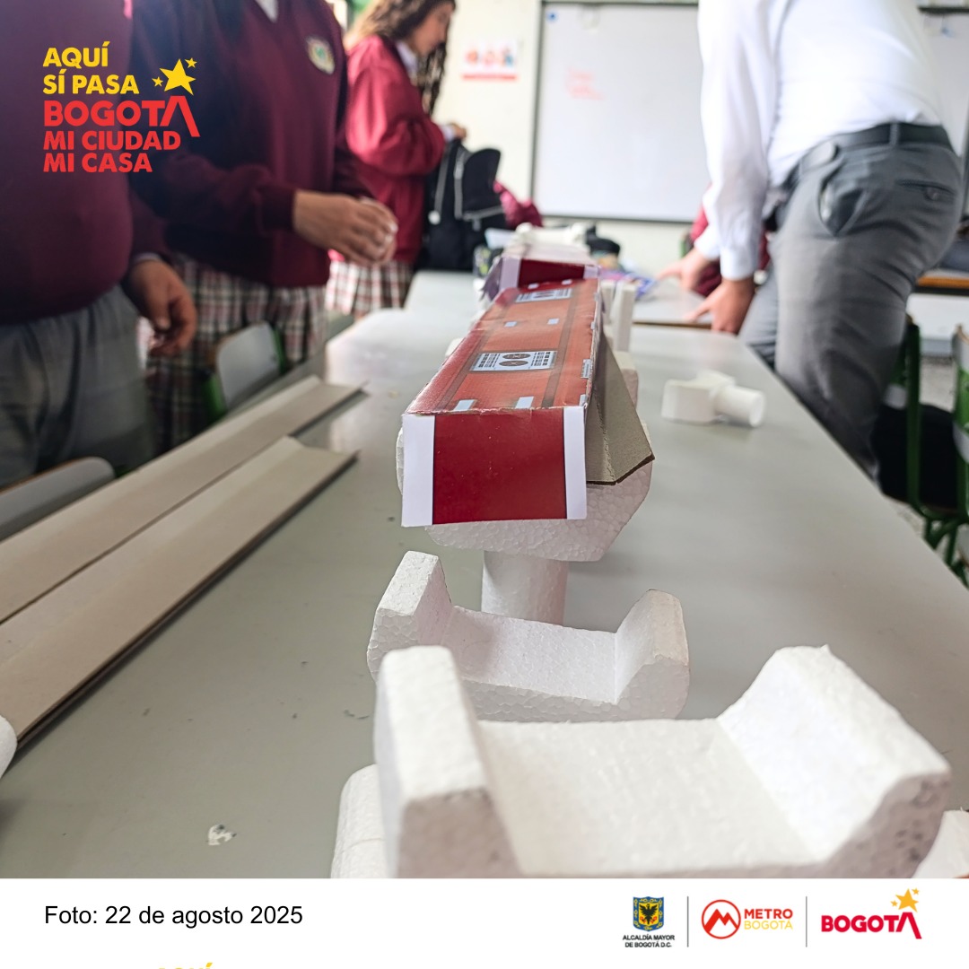 Cuidemos nuestro proyecto Metro en el Colegio Eduardo Santos