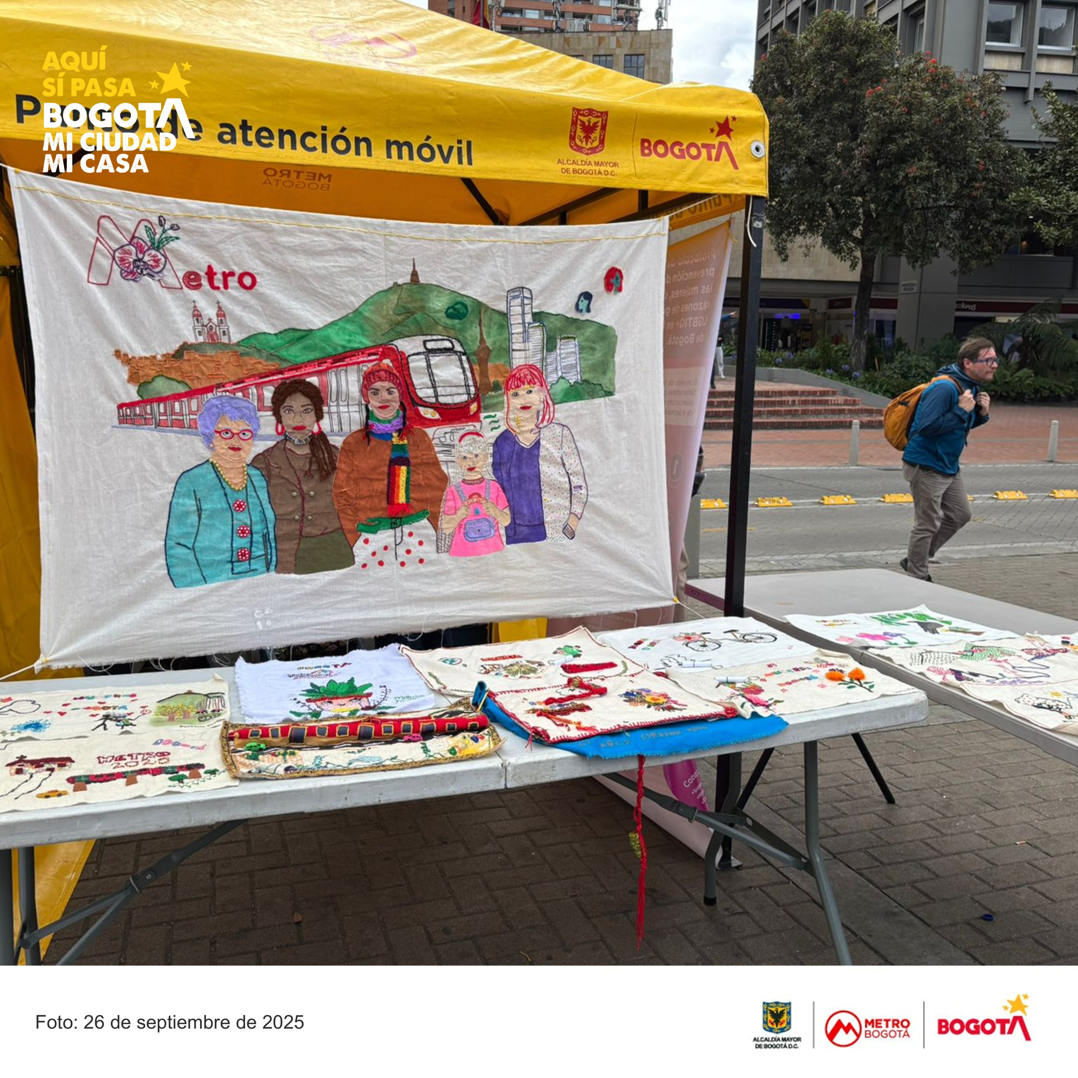 Tardeando el Centro Internacional con mujeres de Teusaquillo, Santa Fe y Los M&aacute;rtires
