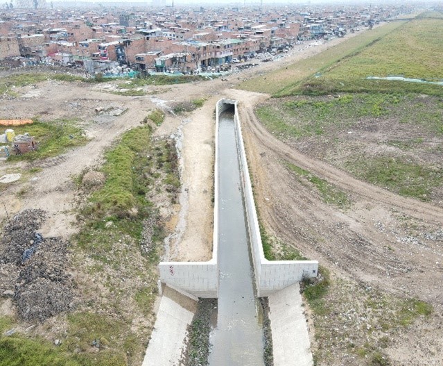 Canal en el Tintal