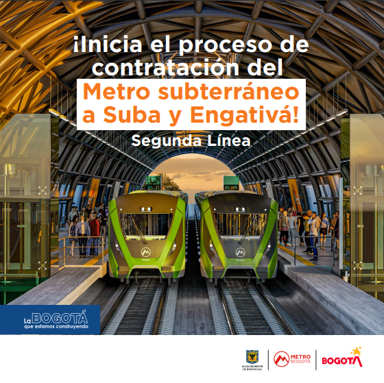 ABC sobre la licitación pública internacional para la Línea 2 del Metro de Bogotá