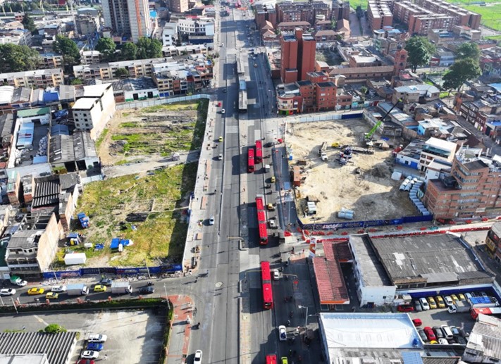 Renovación para ampliación  de andenes en la Estación 11
