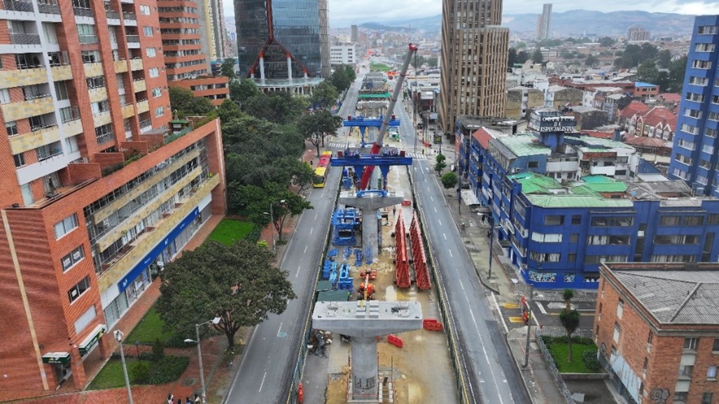 Construcción del viaducto