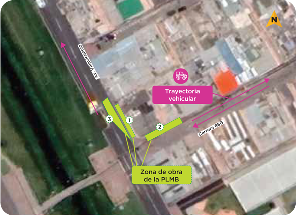 Mapa 4 del cierre 1 en el tramo 1