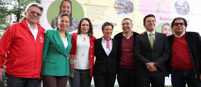 En el evento de inicio del proceso de contratación de la Línea 2 del Metro de Bogotá