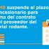 La EMB amplía el plazo al concesionario para presentar contrato con el proveedor del material rodante