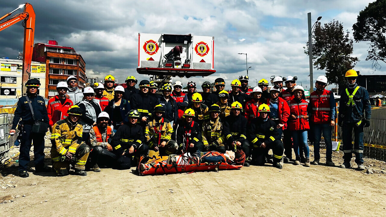Simulacro de emergencia, septiembre de 2024.