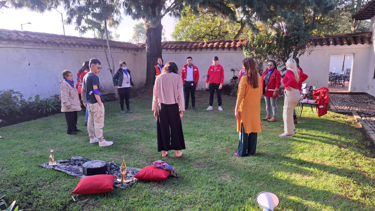 Personas realizando actividad