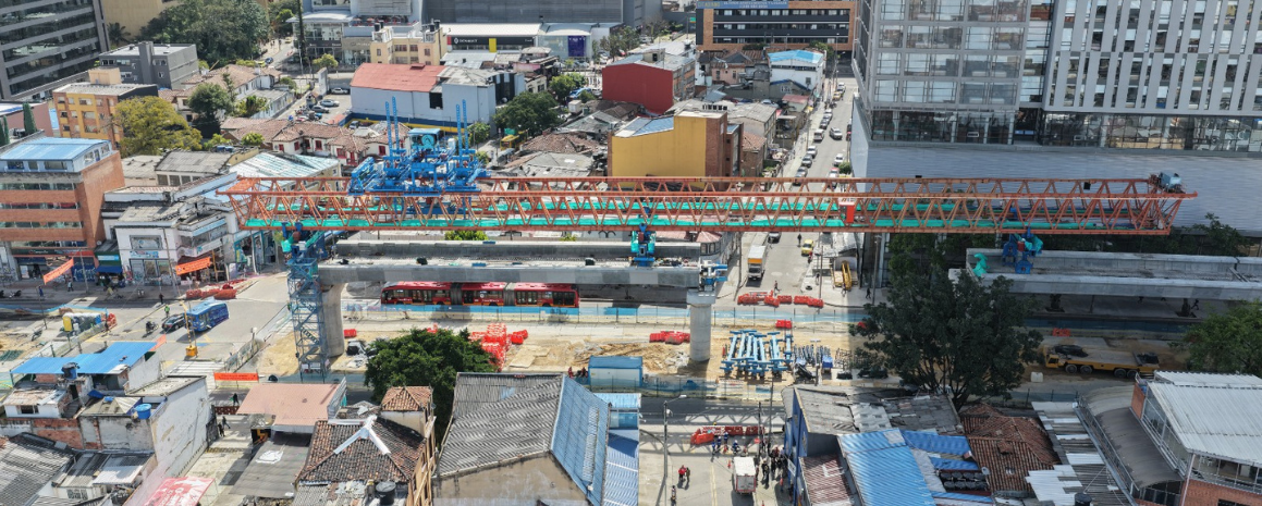 Viga lanzadora en la Caracas